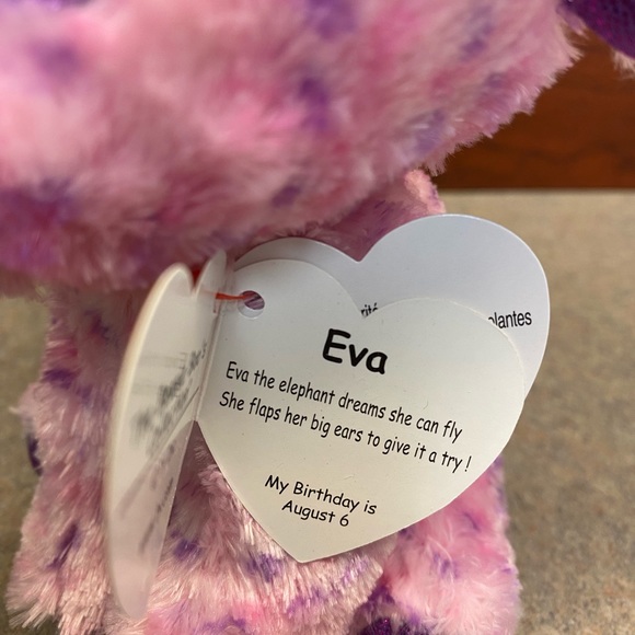 Ty Beanie Boo Eva the Elephant - Picture 7 of 8